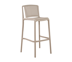 POLLY ΣΚΑΜΠΟ BAR ΓΚΡΙ ΑΝΟΙΧΤΟ 42x50x100.5