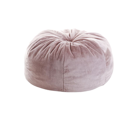 TICO LUXURY Πουφ Τεχνητή Γούνα Απόχρωση Sand, Αποσπώμενο Κάλυμμα - Εσωτερικού χώρου