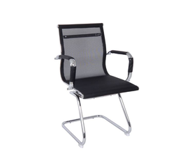 BF3200V Πολυθρόνα Γραφείου Επισκέπτη - Mesh Μαύρο