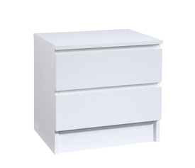 POLO ΚΟΜΟΔΙΝΟ 2ΣΥΡΤΑΡΙΑ ΛΕΥΚΟ 45x35.5x45