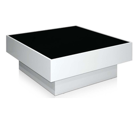 ΤΡΑΠΕΖI  ΒΤΡ 602 ΔΡΥΣ 120x70x42 ΑΣΠΡΟ/ΜΑΥΡΟ