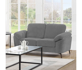 KATRINA Καναπές 2θ - Σαλονιού - Καθιστικού, Ύφασμα Γκρι, K/D