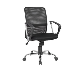 BF2009 Πολυθρόνα Γραφείου Mesh Μαύρο