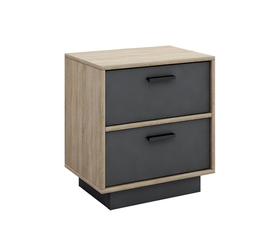 IMAGE ΚΟΜΟΔΙΝΟ SONOMA ΓΚΡΙ ΣΚΟΥΡΟ 50x36x55