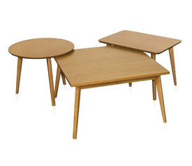 ΣΕΤ ΤΡΑΠΕΖΑΚΙΑ ΣΑΛΟΝΙΟΥ ΕΛΛΗΝΙΚΗΣ ΚΑΤΑΣΚΕΥΗΣ 80*80*46 BTP 643