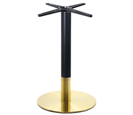 RIVA Βάση Τραπεζιού Gold Inox #201 - Black / 11,70 Kg