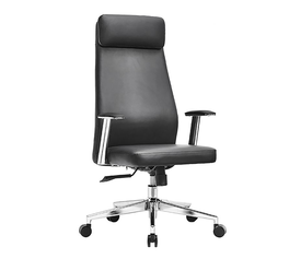 BF8800 Πολυθρόνα Γραφείου Διευθυντή, Pu Μαύρο, Βάση &