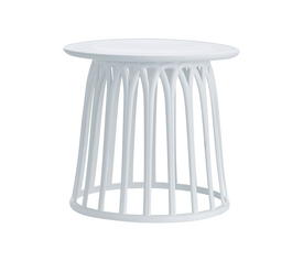 SABA Τραπεζάκι Βοηθητικό PP-UV Άσπρο