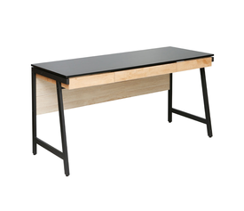 NEST ΓΡΑΦΕΙΟ ΜΑΥΡΟ ΦΥΣΙΚΟ 140x58x75