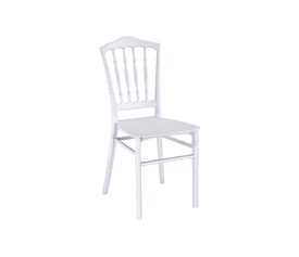 MILLS Καρέκλα PP Άσπρο - Στοιβαζόμενη