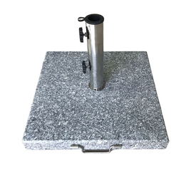 ΒΑΣΗ ομπρέλας τετράγωνη Γρανίτης/Inox #304 (40Kg)