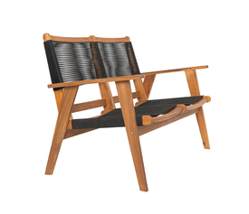 CAVO ΚΑΝΑΠΕΣ 2ΘΕΣΙΟΣ ΜΑΥΡΟ ΦΥΣΙΚΟ 120x72x85