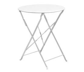 ΖΑΠΠΕΙΟΥ Pantone Τραπέζι Πτυσσόμενο, Μέταλλο Βαφή Άσπρο