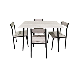 FAST ΤΡΑΠΕΖΑΡΙΑ SET 4+1 SONOMA 110x70x75