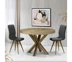 Τραπεζαρία Ροτόντα Τ13 Ø130+40xH75m