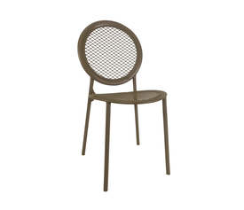 Καρέκλα Zenia-C Μόκα 54 x 42.5 x 90