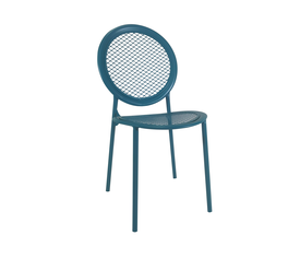 Καρέκλα Zenia-C Πετρόλ 54 x 42.5 x 90