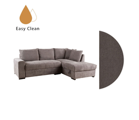 BILL ΚΑΝΑΠΕΣ ΚΡΕΒΑΤΙ ΓΩΝΙΑ ΔΕΞΙΑ TAUPE 241x173x94