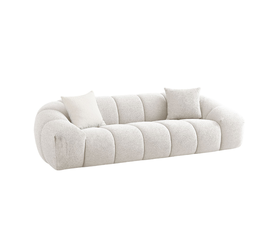 BOSSANOVA ΚΑΝΑΠΕΣ 3ΘΕΣΙΟΣ OFF WHITE 253x112x70cm