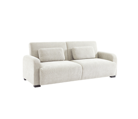 NUBO ΚΑΝΑΠΕΣ ΚΡΕΒΑΤΙ 3ΘΕΣΙΟΣ OFF WHITE 213x93x86cm