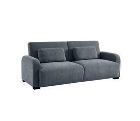NUBO ΚΑΝΑΠΕΣ ΚΡΕΒΑΤΙ 3ΘΕΣΙΟΣ ΓΚΡΙ 213x93x86cm