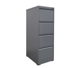 ΦΟΡΙΑΜΟΣ Αρχειοθέτησης Γραφείου 4 Συρτάρια, Μέταλλο Βαφή Γκρι H.133cm