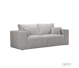 BULLET ΚΑΝΑΠΕΣ 3ΘΕΣΙΟΣ ΓΚΡΙ AMBIENCE 18 232x101x92cm