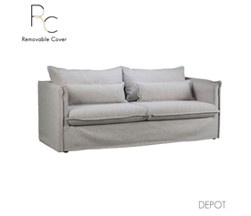 PROUD ΚΑΝΑΠΕΣ 3ΘΕΣΙΟΣ ΓΚΡΙ ΑΝΟΙΧΤΟ PUENTE 80 210x90x90