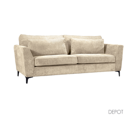 FOREVER ΚΑΝΑΠΕΣ 3ΘΕΣΙΟΣ BEIGE LINCOLN 03 223x96x93cm
