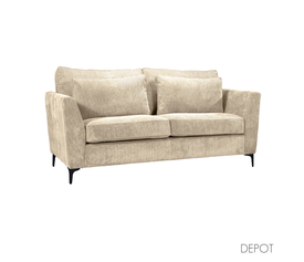 FOREVER ΚΑΝΑΠΕΣ 2ΘΕΣΙΟΣ BEIGE LINCOLN 03 183x96x93cm