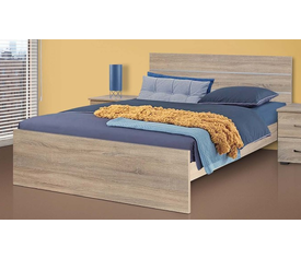 724 Κρεβάτι 90/110/140/150/160x200 Μελαμίνη