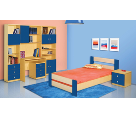 ΣΕΤ ΚΡΕΤΟΚΑΜΑΡΑΣ ΒΤΡ 738 ΓΙΑ ΣΤΡΩΜΑ 90Χ190 ΜΠΛΕ