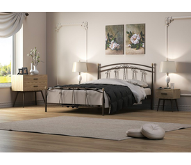 KPS/ ΠΟΛΥΤΙΜΟ ΣΕΤ ΚΡΕΒΑΤΟΚΑΜΑΡΑ 4 ΤΕΜ ΞΥΛΟ-ΜΕΤΑΛΛΟ ΓΙΑ ΣΤΡΩΜΑ 160Χ200 ΕΚ