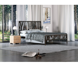 KPS/ FOREST  ΣΕΤ ΚΡΕΒΑΤΟΚΑΜΑΡΑ 3 ΤΕΜ ΜΕΤΑΛΛΟ ΓΙΑ ΣΤΡΩΜΑ 160Χ200 ΕΚ