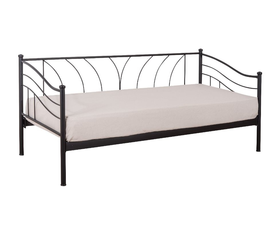 KPS/ ΜΥΡΤΩ ΚΡΕΒΑΤΙ-ΚΑΝΑΠΕΣ ΜΕΤΑΛΛΙΚΟ ΜΟΝΟ  ΕΛΛΗΝΙΚΗΣ ΚΑΤΑΣΚΕΥΗΣ ΓΙΑ ΣΤΡΩΜΑ 90Χ200 ΕΚ