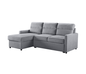 TUCAN ΚΑΝΑΠΕΣ ΚΡΕΒΑΤΙ ΓΩΝΙΑ ΑΝΑΣΤΡΕΨΙΜΗ ΓΚΡΙ 213x148x93