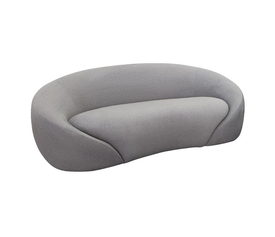 RAMON Καναπές 2θ - Σαλονιού - Καθιστικού, Ύφασμα Γκρι