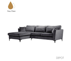 FOREVER ΚΑΝΑΠΕΣ ΓΩΝΙΑ ΑΡΙΣΤΕΡΗ ΓΚΡΙ 316x185x92