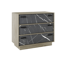 IMAGE ΣΥΡΤΑΡΙΕΡΑ 3ΣΥΡΤΑΡΙΑ SONOMA ΣΚΟΥΡΟ ΠΕΤΡΑ 90x45x78