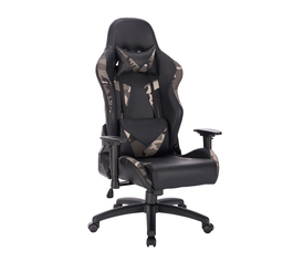 AVENGER ΚΑΡΕΚΛΑ ΓΡΑΦΕΙΟΥ ΧΑΚΙ ΜΑΥΡΟ 69x70x129.5