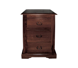 MANDORE Κομοδίνο Ξύλο Sheesham Καρυδί