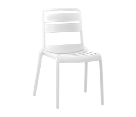 SERENATA Καρέκλα, Στοιβαζόμενη PP - UV Άσπρο