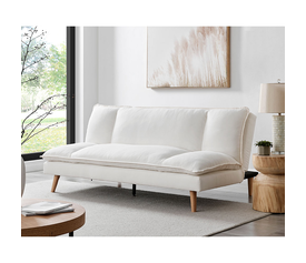 COZY ΚΑΝΑΠΕΣ ΚΡΕΒΑΤΙ 3ΘΕΣΙΟΣ BEIGE 191x103x84