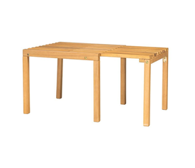 COZY Τραπεζάκι Βοηθητικό Βεράντας-Κήπου, Επεκτεινόμενο Ακακία Φυσικό