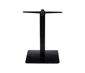 PRATO Βάση Τραπεζιού χαμηλή 40x40cm H.49cm Μέταλλο Βαφή Μαύρο