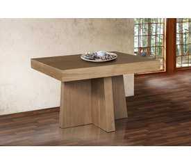 Επεκτεινόμενη Τραπεζαρία T7 120+120x110xH75cm