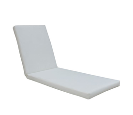 SUNLOUNGER Μαξιλάρι Ξαπλώστρας Ύφασμα Εκρού Water Repellent, Foam+Polyester Φερμουάρ-Velcro