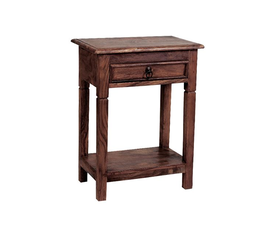 DORP Κομοδίνο Ξύλο Sheesham Καρυδί