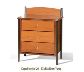 ΚΟΜΟΔΙΝΟ ΜΕΤΑΛΛΟ-ΞΥΛΟ ΕΛΛΗΝΙΚΗΣ ΚΑΤΑΣΚΕΥΗΣ XND NO 20
