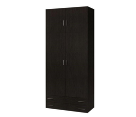 Παιδική ντουλάπα δίφυλλη με πατάρι βέγγε